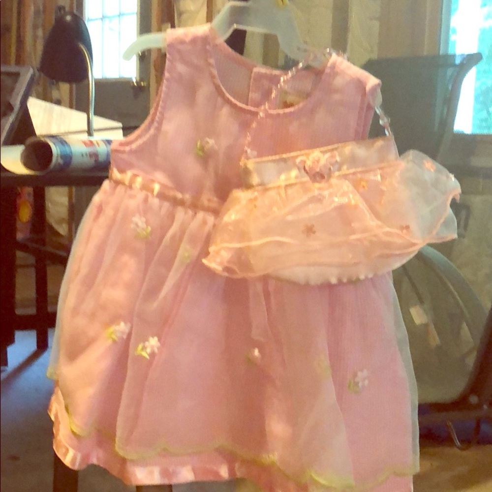 Toffee and Apple dress and purse